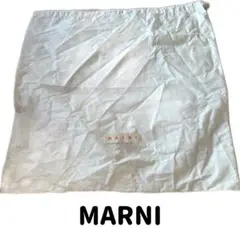 MARNI ホワイトエコバッグ