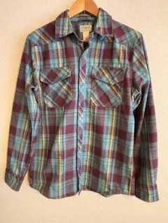 フランネルシャツ　L.L.Bean US S-REG