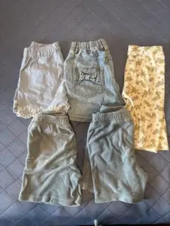 半ズボン ハーフパンツ セット 女の子