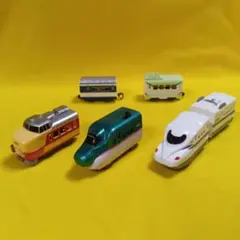 カプセルプラレール はやぶさ モーター車　他