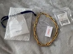 FRAMeWORK TUMBA WOOD LINK COLLAR ネックレス