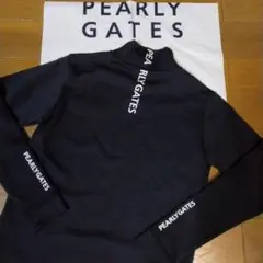 ⭐美品⭐PEARLYGATES⭐長袖ロゴトップス⭐黒⭐M⭐