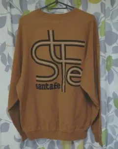 【90s】santafe サンタフェ 刺繍 スウェット サイズL