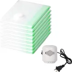布団圧縮袋 7枚セット 電動ポンプ付 S1 M2 L2 XL2 衣類圧縮袋 旅行
