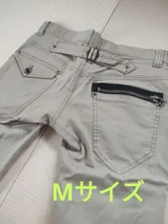 美品ベージュチノパンМサイズ　ノーブランド
