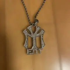 NY　ヤンキース　シルバー　メンズ　ネックレス
