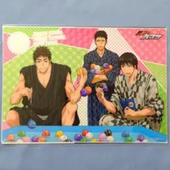 黒子のバスケ クリアBIGカード 7Q A5サイズクリアプレート 黒バス