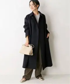 綺麗 ジャーナルスタンダード LANAWOOL140 ビックカラーコート