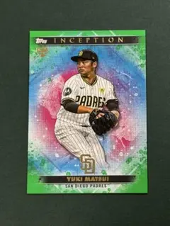 松井裕樹 Yuki Matsui RC 2024 Topps Inception