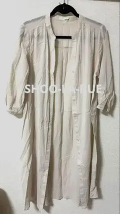 【夏物最終価格】【SHOO-LA-RUE】 ロングシャツワンピ M