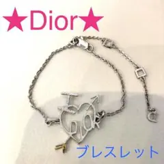 お値下げ❗️★ディオール★ブレスレット ディオールハート