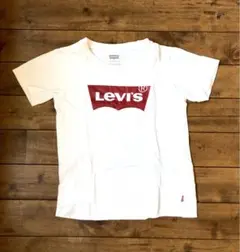 Levi's ホワイト Tシャツ 7 L GG