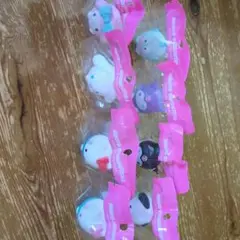 サンリオ　ソフビインテリアマスコット　未開封　コンプリート