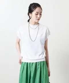 UNITEDARROWS ハイネックノースリーブニット