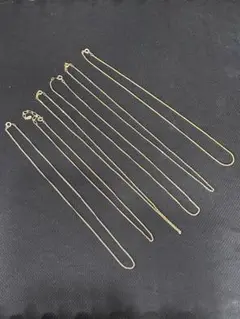 ゴールド　ネックレス　6点まとめ売り