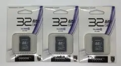 HIDISC SDHCカード 32GB CLASS10 UHS-1対応　3個