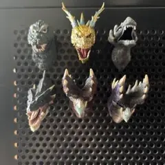 怪獣フィギュア 6体セット　一番くじ　マグネット