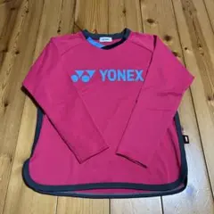 YONEX ピンク 長袖 ウォームアップウェア　ユニセックスSサイズ