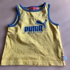 PUMA プーマ イエロー タンクトップ 2T 92