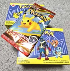 ポケモンカード マクドナルド プロモカードパック×1&おもちゃ×2