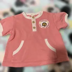 HUSHUSH ピンク Tシャツ