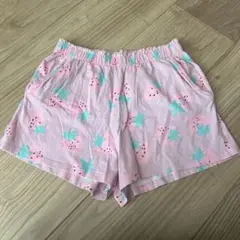H&M いちご柄パンツ140