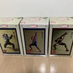 マーベル　marvel プライズ　フィギュア　超人技画　3体セット　新品未開封 MARVEL 超人技画 フィギュア プライズ - メルカリ