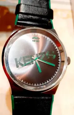 KENZO 腕時計 KENZO - 静297 / KENZO ケンゾー 腕時計 クォーツ クロノグラフ