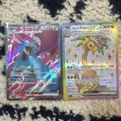 ポケモンカード　ポーマンダex アローラナッシーex SR