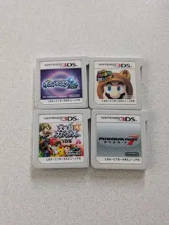 ニンテンドー3DS ソフト 4本セット　ケースなしソフトのみ