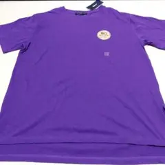 ライトオン　 カラースリットビッグTシャツ L　 パープル