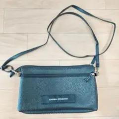 『未使用』JOURNAL STANDARD ポシェット　ブラック チェック柄