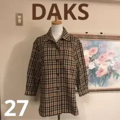 DAKSカシミヤ入りコート