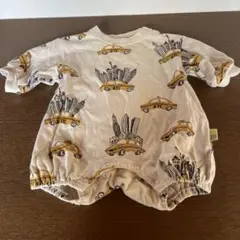 NYCタクシー柄ロンパース 70サイズ