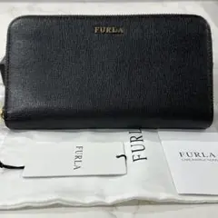 新品同様‼️ フルラ　FURLA バビロン　財布　長財布　ラウンドファスナー