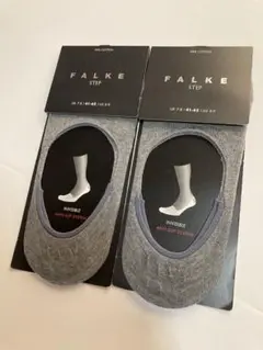 ２足セット 開封のみ 新品未使用 FALKE STEP ソックス 41-42