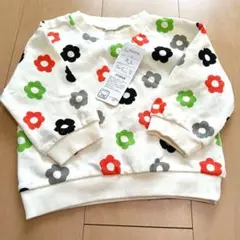 花柄トレーナー 90サイズ