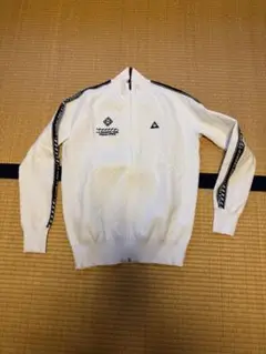 ルコックゴルフ シャドー市松フルジップセーター QGMPJL03 メンズ