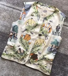 幻の逸品 90's vintage HERMES エルメス 競馬柄 シルクベスト