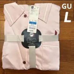 No.4589 GU ジーユー サテンパジャマ 鬼滅の刃 ピンク L パジャマ