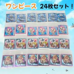 ワンピース ウエハース シール　12弾　世界を救う男　ノーマル　24枚セット
