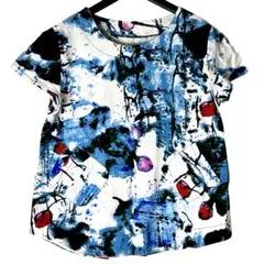 ★セール★ モダン カラフル グラフィック Tシャツ