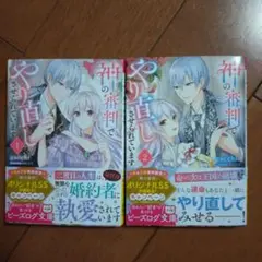 gacchi ビーズログ文庫　神の審判でやり直しさせられています1 2 ラノベ