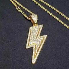 イナズマネックレス！HIPHOP、レゲエ、ROCK ブリンブリンネックレス