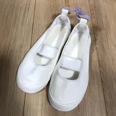 ムーンスター　moon star 上履き　17.0cm ホワイト　白