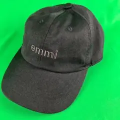emmi　キャップ　ブラック