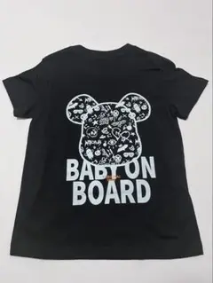 【未使用】ユニセックス ベアプリントTシャツ 110cm