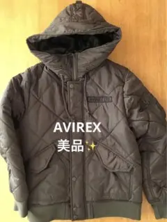 AVIREX キルティングナイロンジャケット フライトジャケット　レディースＬ