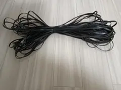 CAT6e フラット LAN ケーブル 黒 29m