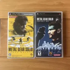 【PSP】METAL GIAR SOLID 2点